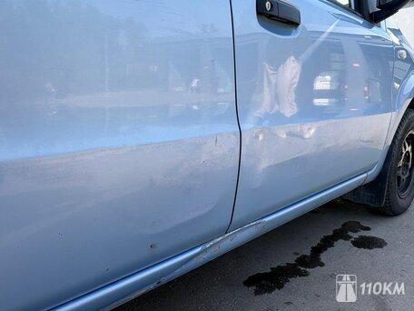 Fiat, Panda, 1100, 54, бензин, хэтчбек, механика, передний привод, среднее состояние, левый, голубой, 330 000 ₽